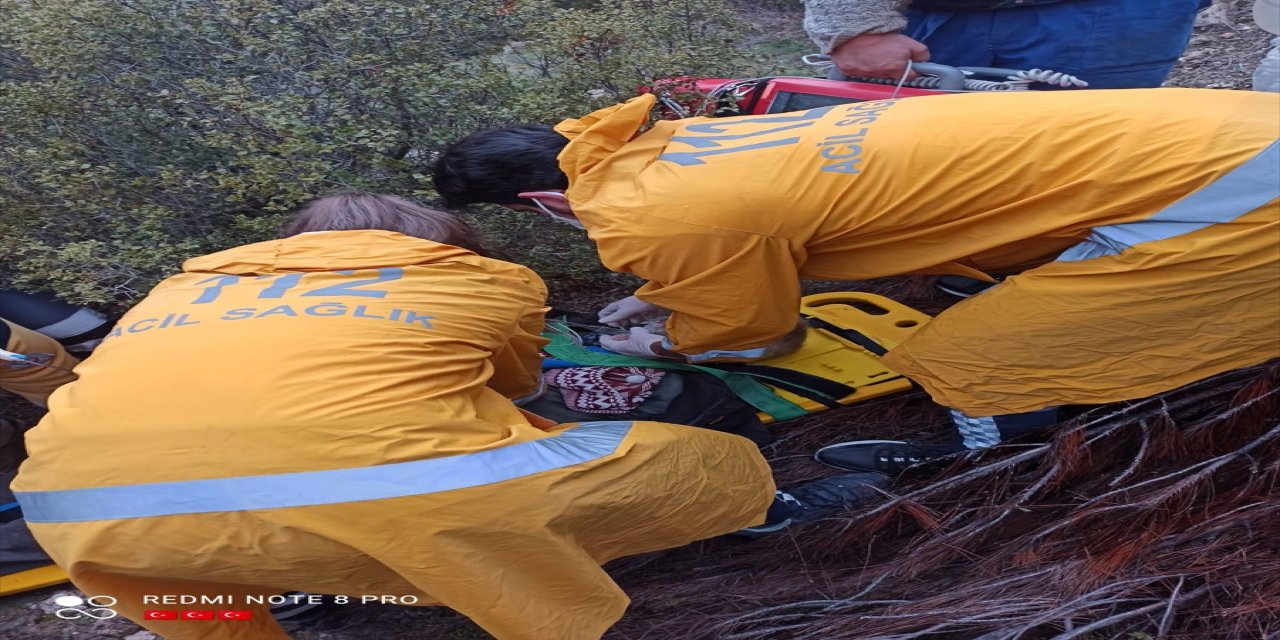 Manisa'da ormanlık alanda baygın bulunan kişi hayatını kaybetti