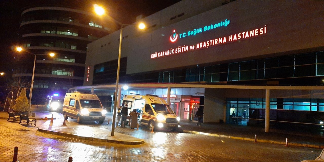 Karabük'te karbonmonoksit gazından zehirlenen 7 kişi hastaneye kaldırıldı