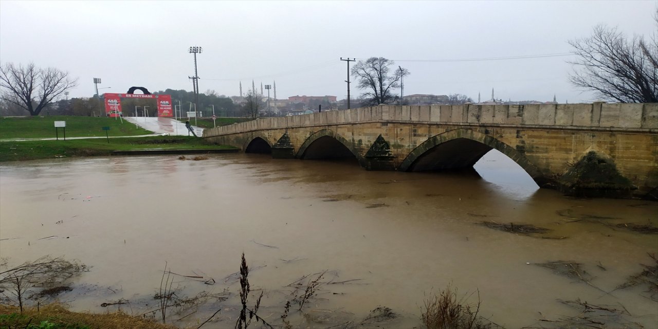 Tunca Nehri için "sarı alarm" verildi
