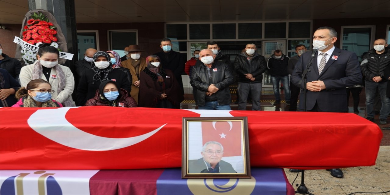 Kalp krizi nedeniyle ölen profesör için Ordu Üniversitesi'nde tören düzenlendi