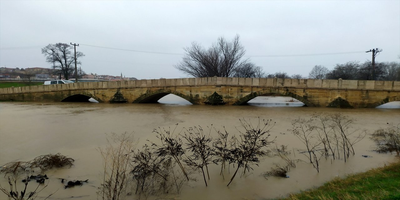 Tunca Nehri için alarm seviyesi "turuncu"ya yükseltildi