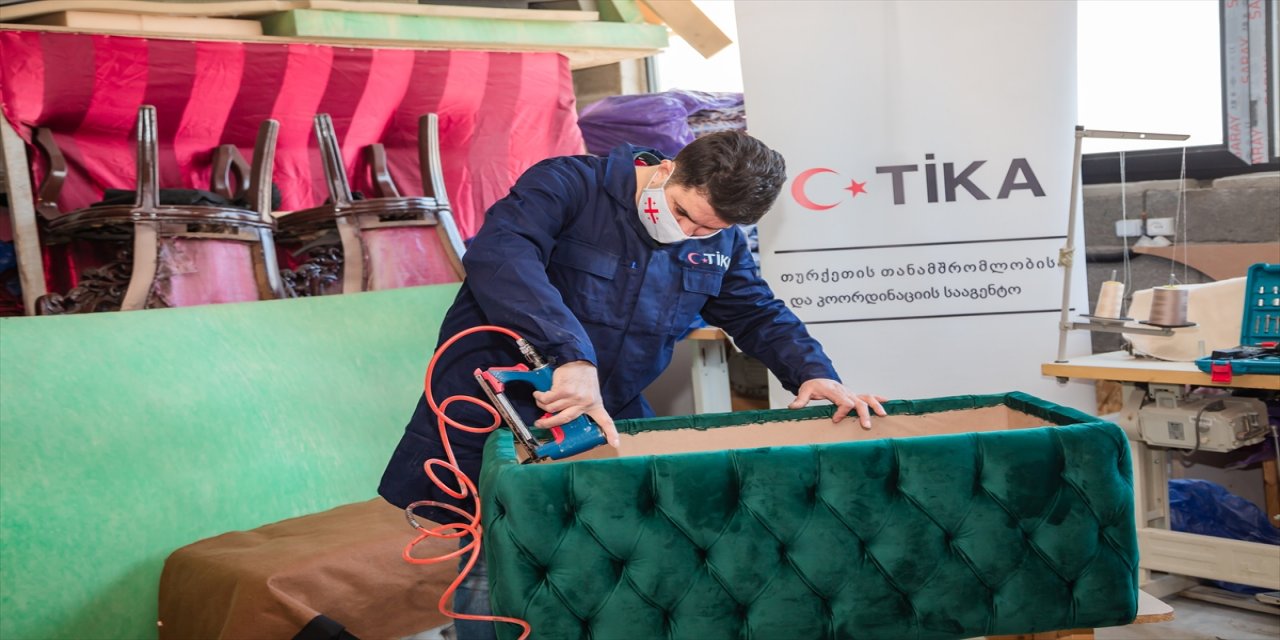 TİKA'dan Gürcistan'da mobilyacılık sektörünün kalkınmasına destek