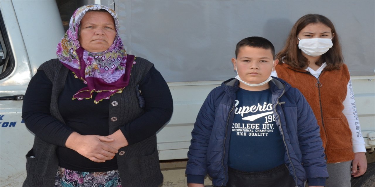 Antalya’da kasasında iki çocuğun bulunduğu kamyoneti kaçıran şüpheli yakalandı