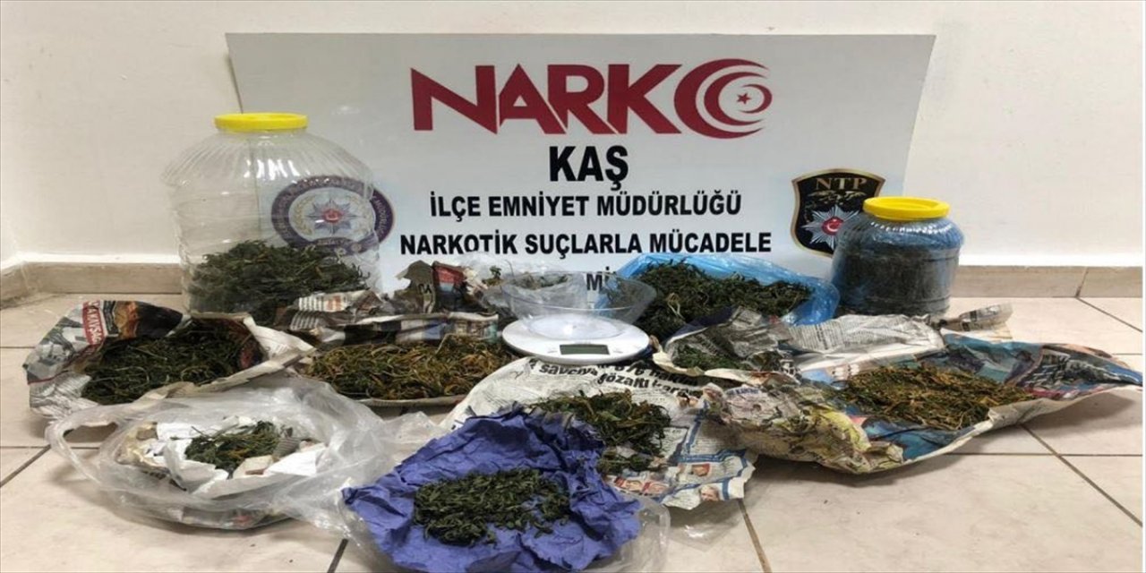 Antalya'da uyuşturucu operasyonunda gözaltına alınan şüpheli tutuklandı