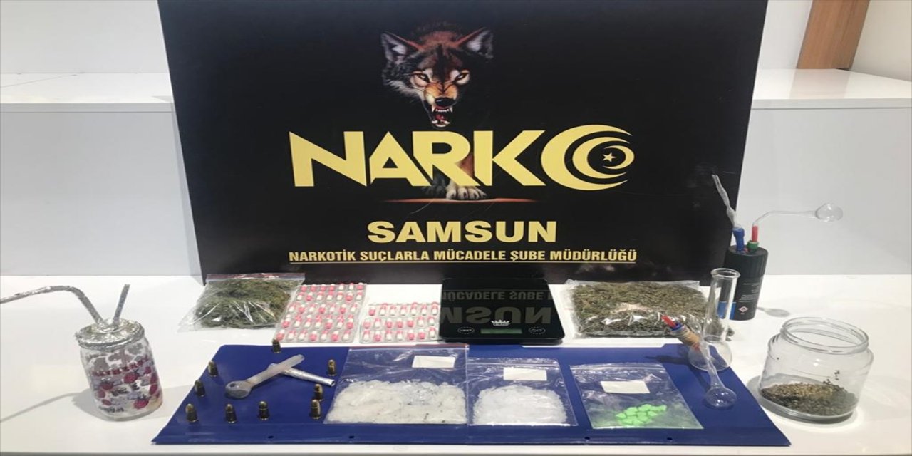 Samsun'da uyuşturucu operasyonu: 11 gözaltı