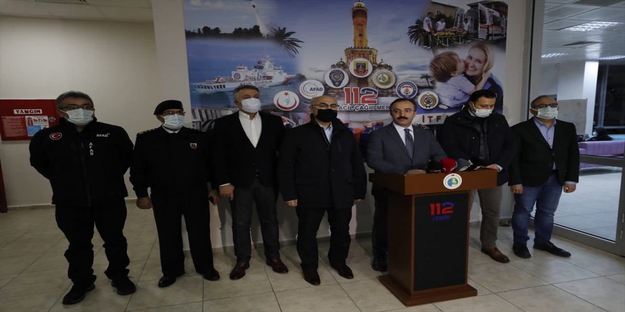 İçişleri Bakanı Yardımcısı Çataklı, İzmir'deki selde 2 bin 391 personel ve 451 aracın çalıştığını açıkladı