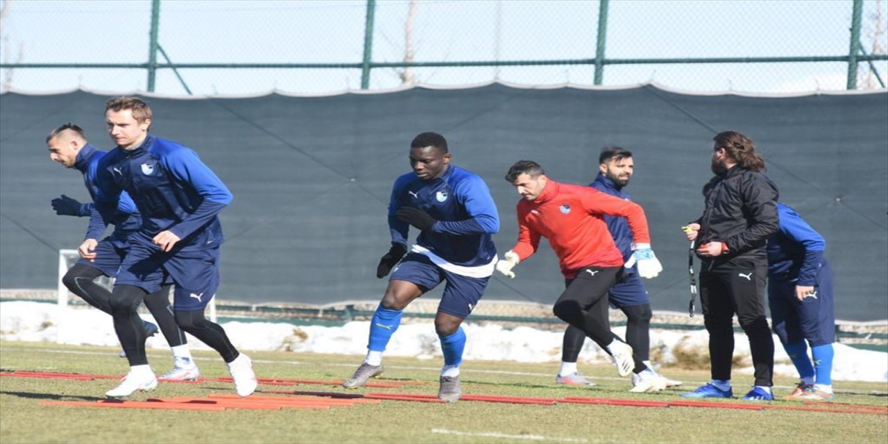 Erzurumspor, Kayserispor maçı hazırlıklarını tamamladı