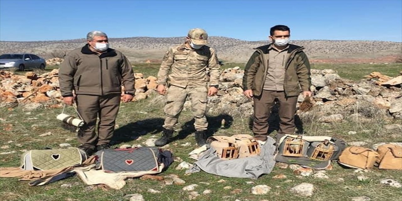 Gaziantep'te izinsiz keklik avlayan 3 kişi yakalandı