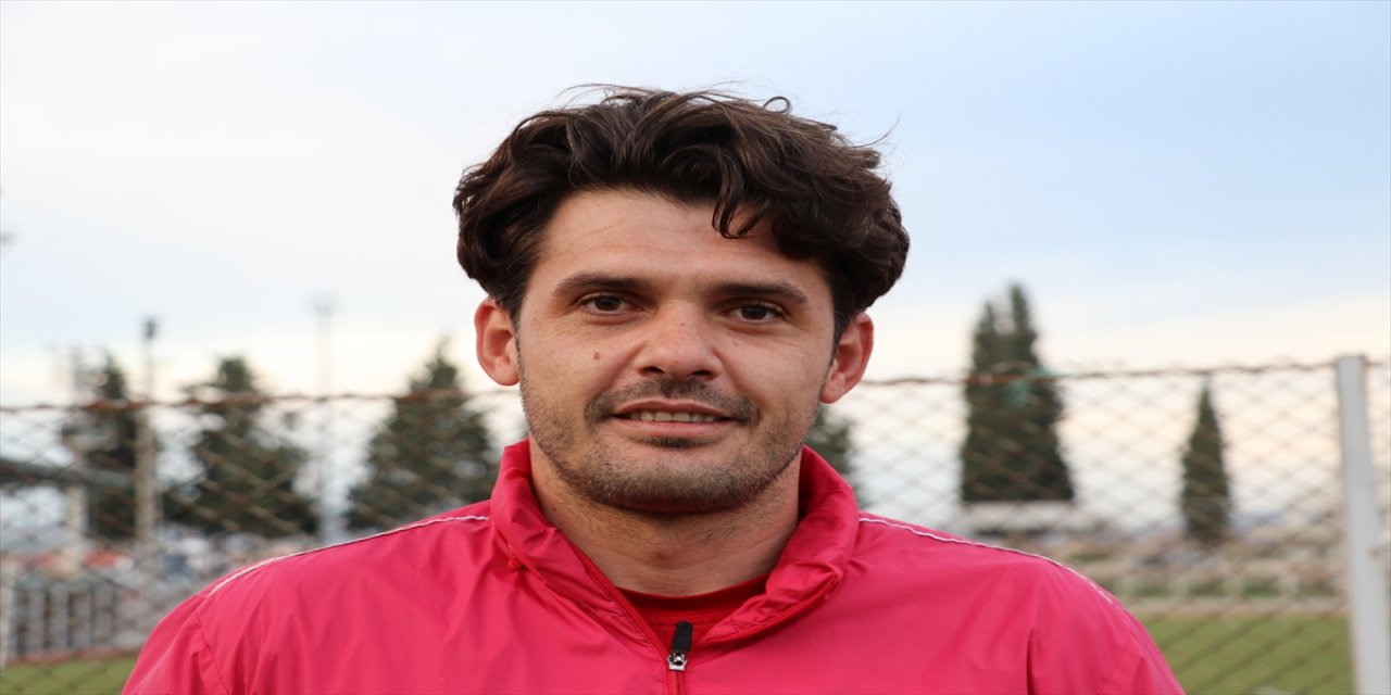 Frikikten 3 gol atan Balıkesirsporlu Taşkın Çalış'ın motivasyonu yüksek