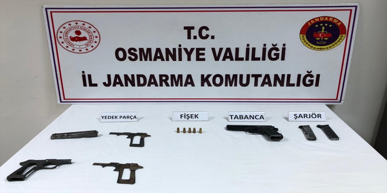 Osmaniye'de uyuşturucu, silah ve tarihi eser kaçakçılığı operasyonlarında 5 zanlı yakalandı