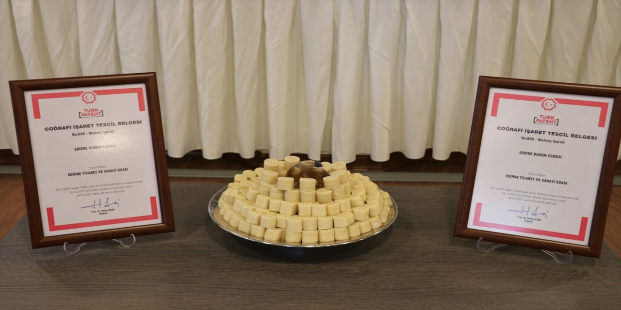Edirne'de badem ezmesine "coğrafi işaret" verilmesinin sevinci yaşanıyor