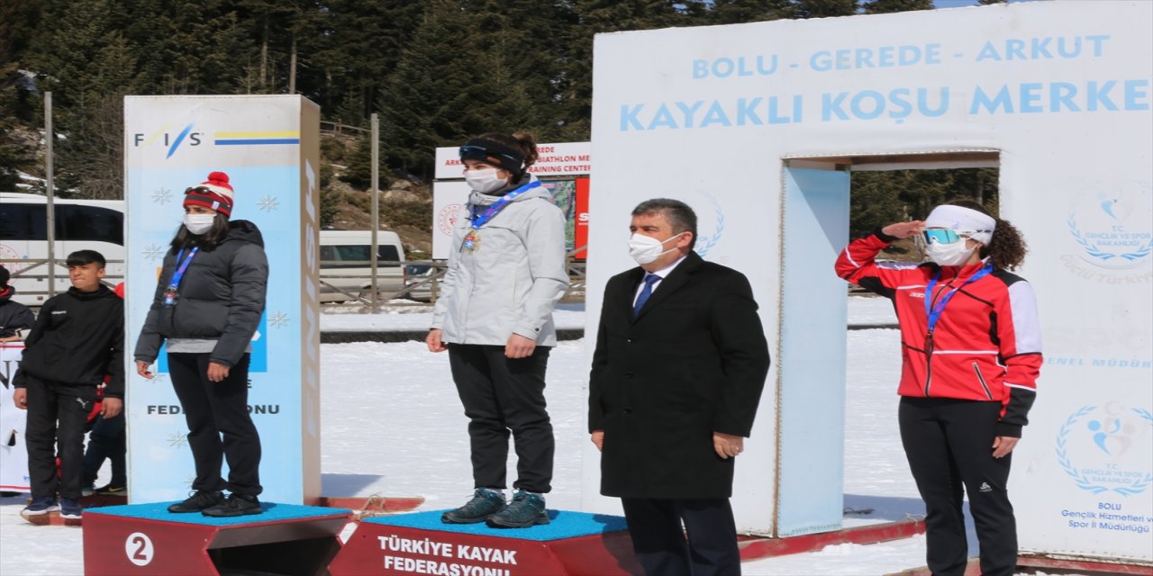 Kayaklı Koşu Türkiye Şampiyonası Bolu'da tamamlandı