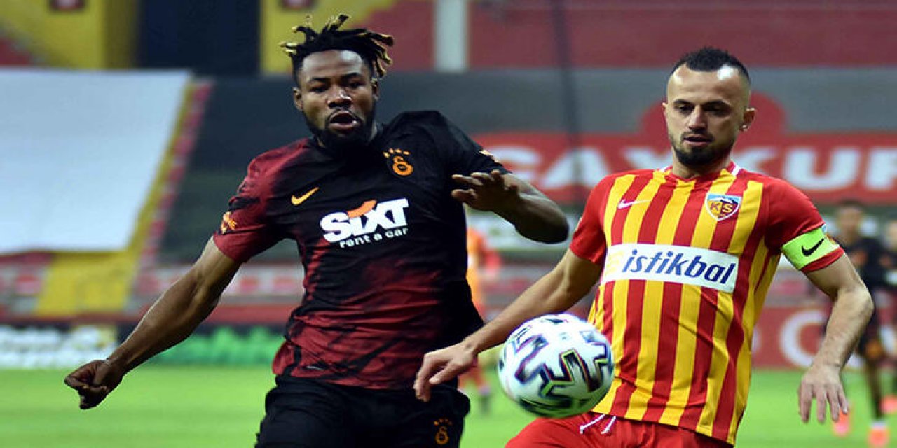 Hes Kablo Kayserispor: 0 - Galatasaray: 3