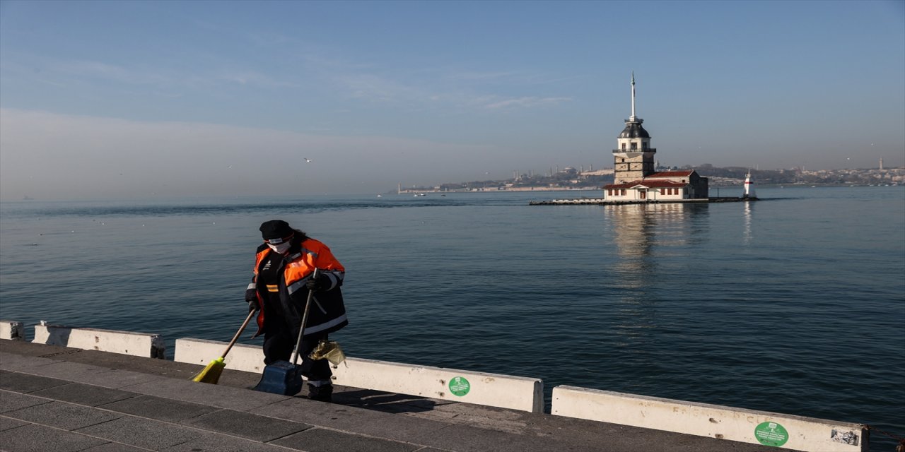 İstanbul'da kısıtlama sessizliği yaşanıyor