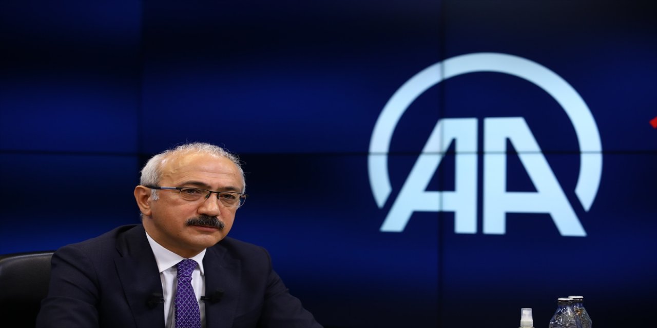 Hazine ve Maliye Bakanı Lütfi Elvan AA Editör Masası'na konuk oldu