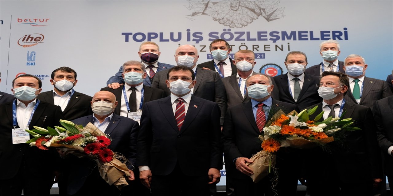 İBB'de toplu iş sözleşmesi imzalandı