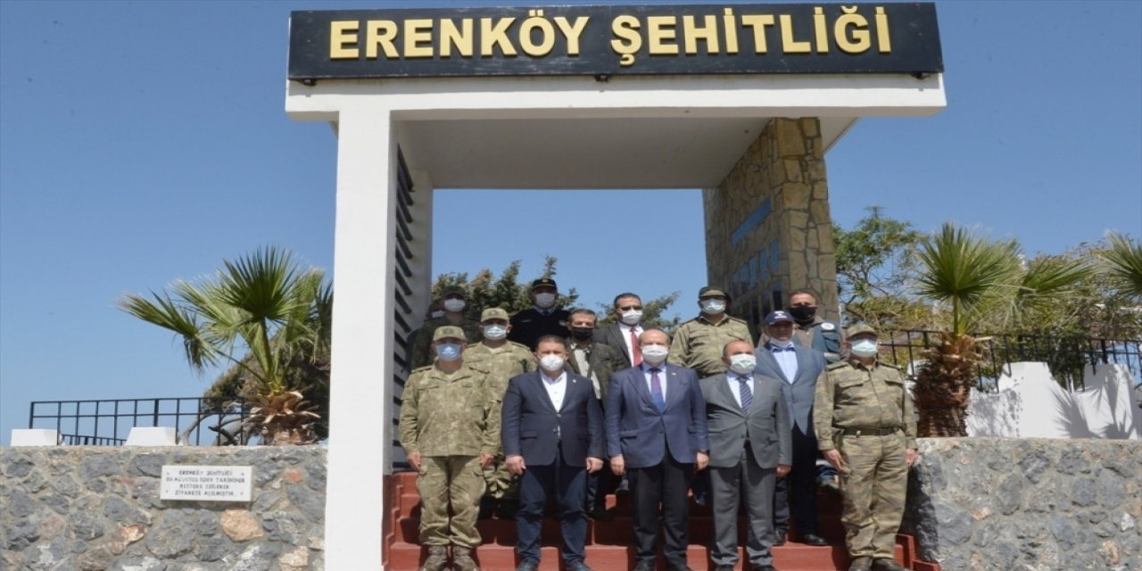 KKTC Cumhurbaşkanı, Erenköy'de Osmanlı'nın Kıbrıs'ı fethettiği yılı temsilen 1571 fidan dikme etkinliğine katıldı