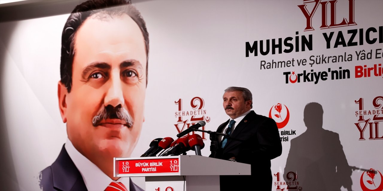 AK Parti Genel Başkanvekili Kurtulmuş, Muhsin Yazıcıoğlu'nu anma programında konuştu