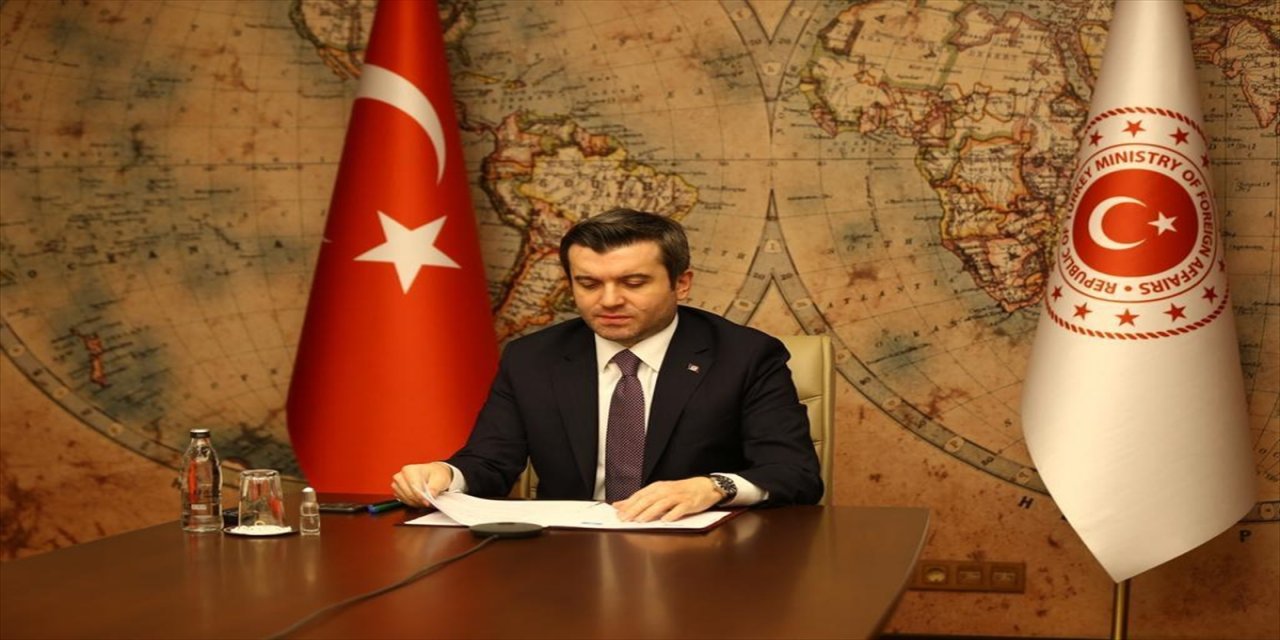 Dışişleri Bakan Yardımcısı Kıran, BM ve AB'nin düzenlediği Suriyeliler için yardım konferansında konuştu