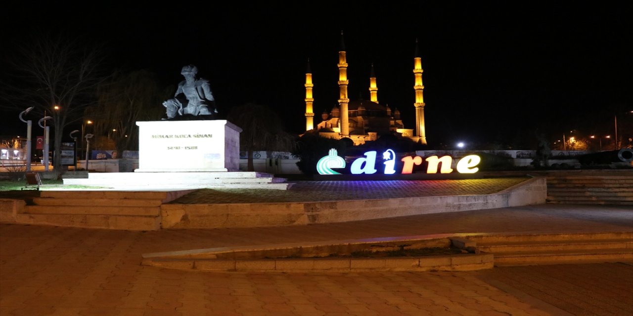 Trakya sokağa çıkma kısıtlamasıyla sessizliğe büründü