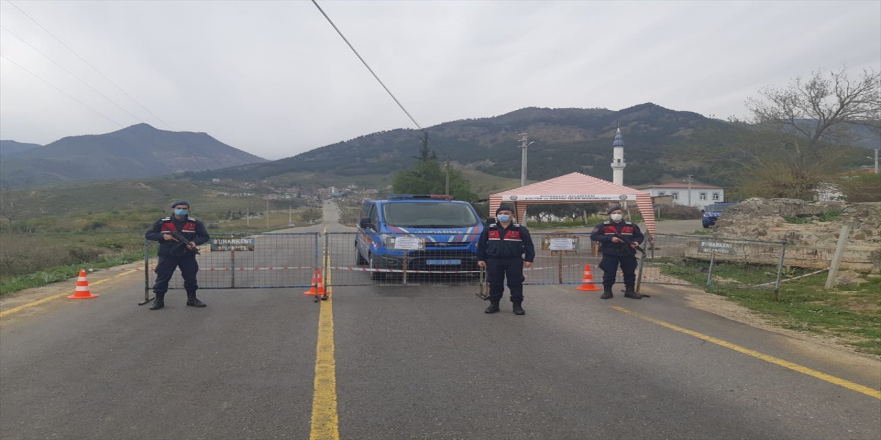 Aydın'da bir mahalle karantinaya alındı