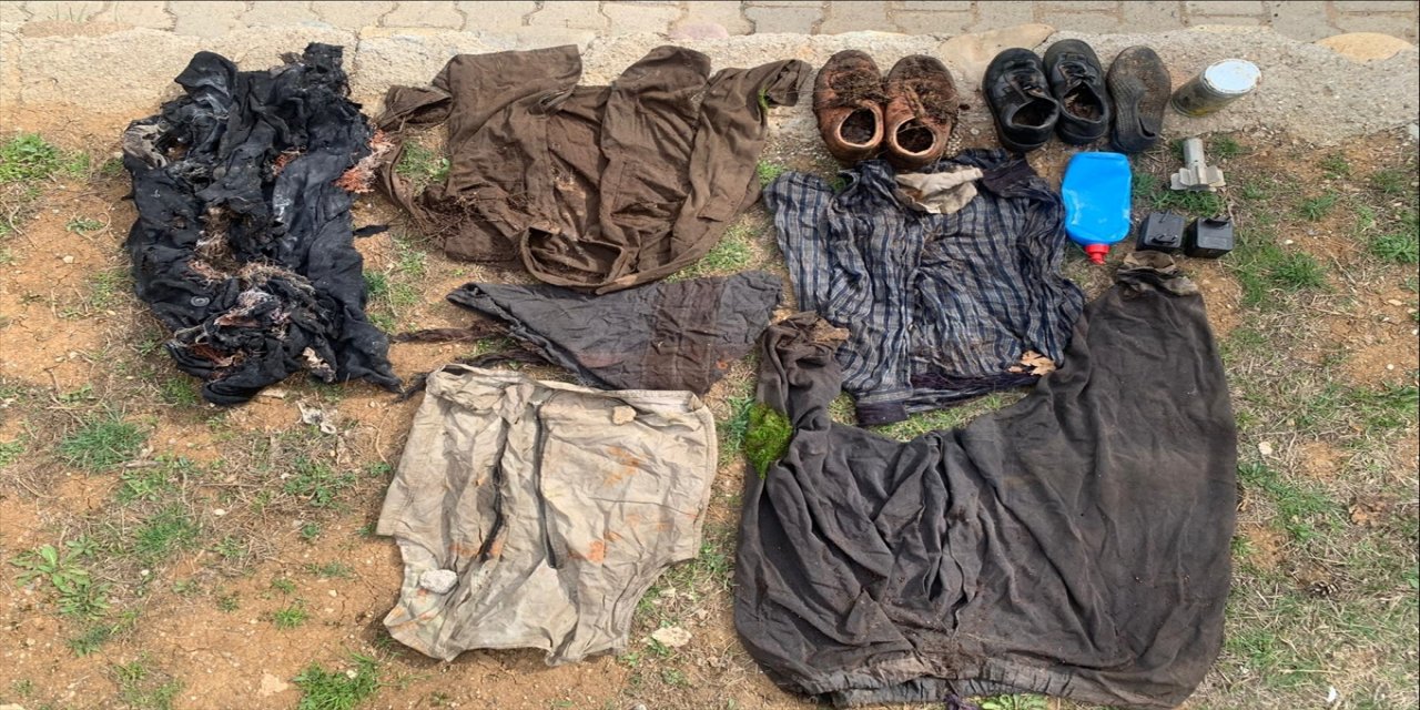 Eren-7 Mercan Munzur Operasyonu'nda teröristlere ait 4 sığınak imha edildi