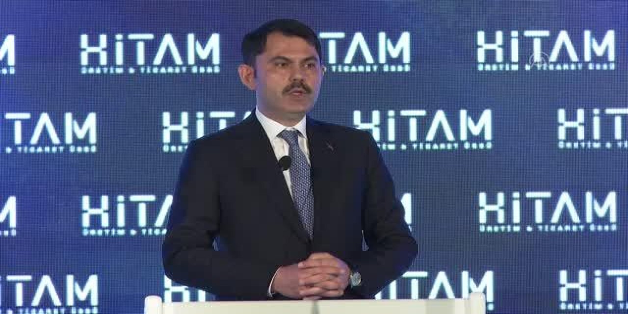 Bakan Kurum, MÜSİAD HİTAM Orta Ölçekli Üretim ve Ticaret Üssü tanıtım toplantısında konuştu