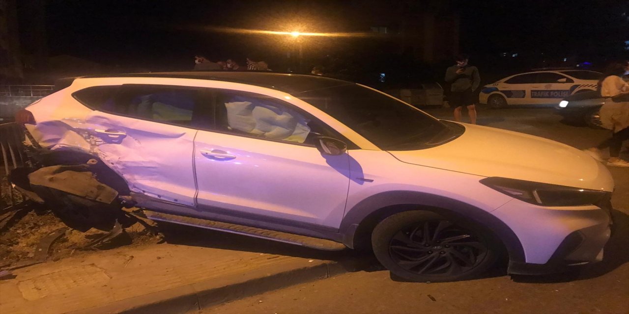 Ordu'da iki cipin çarpıştığı kazada baba ve oğlu yaralandı