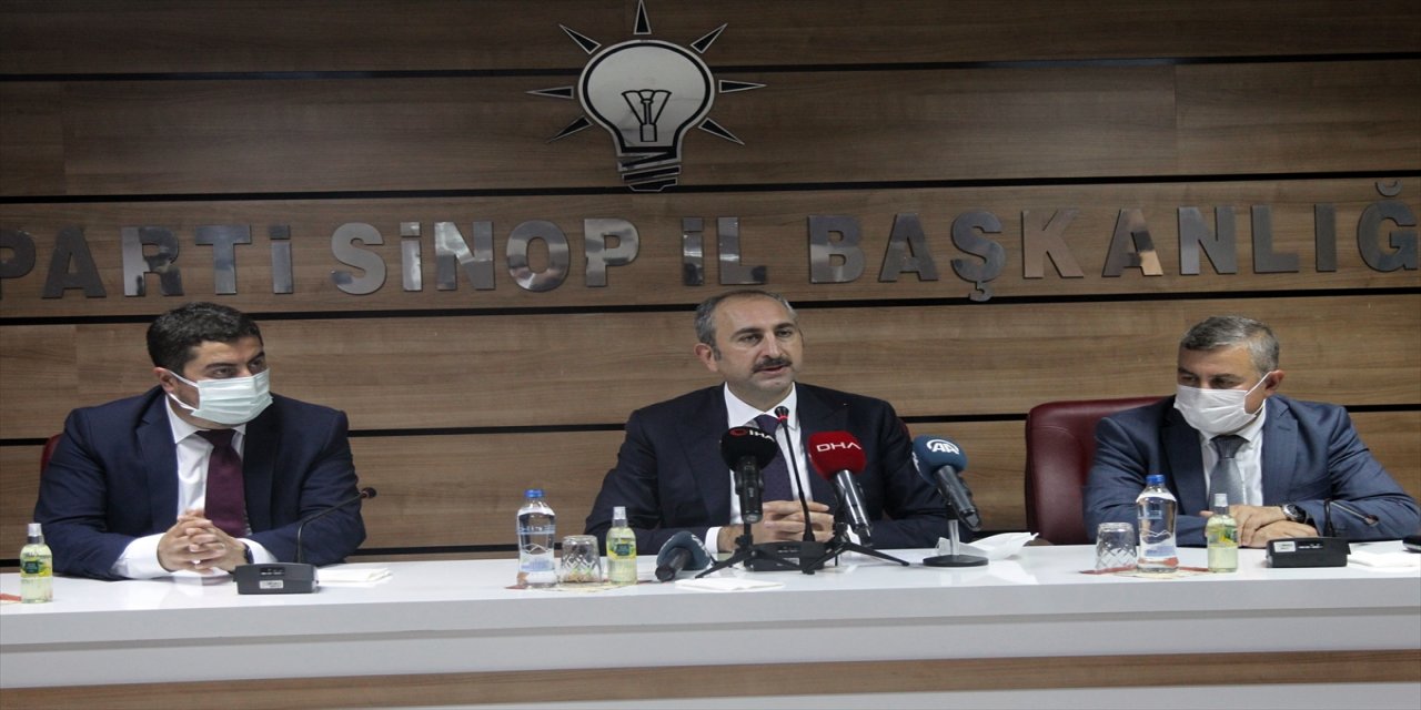 Adalet Bakanı Gül Sinop'ta konuştu