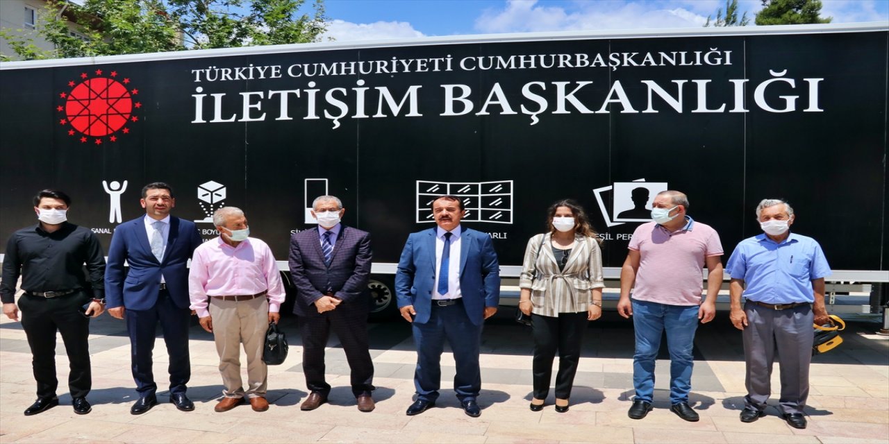 Cumhurbaşkanlığı İletişim Başkanlığı Dijital Tırı Osmaniye'de