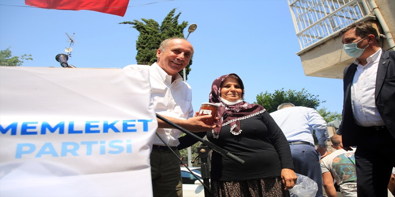 Muharrem İnce, partisinin Mersin İl Başkanlığının açılışına katıldı