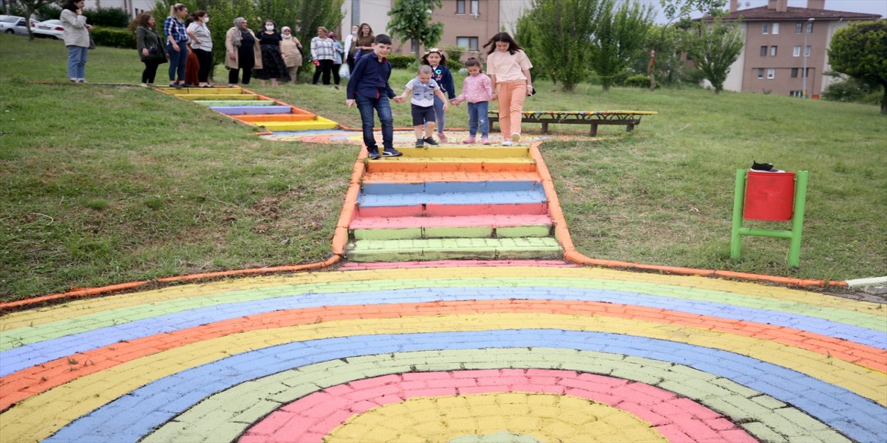 Düzce sokakları gönüllüler ve dezavantajlı grupların bir araya getirilmesiyle renklendi