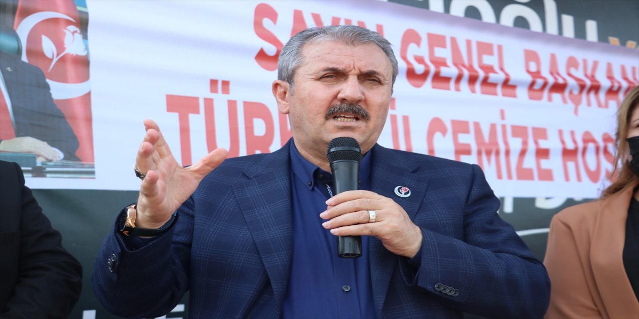 BBP Genel Başkanı Destici, Sinop'un Türkeli ilçesinde konuştu