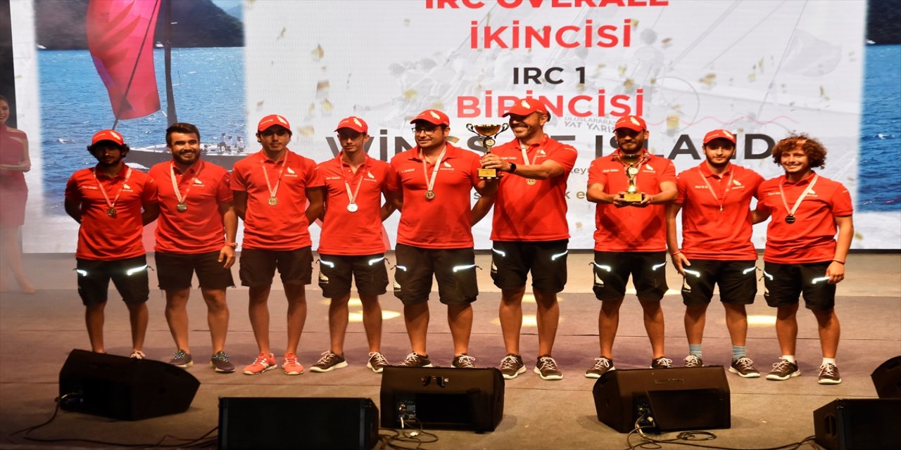 Cumhurbaşkanlığı 2. Uluslararası Yat Yarışları'nın Muğla etabında ödüller sahiplerini buldu