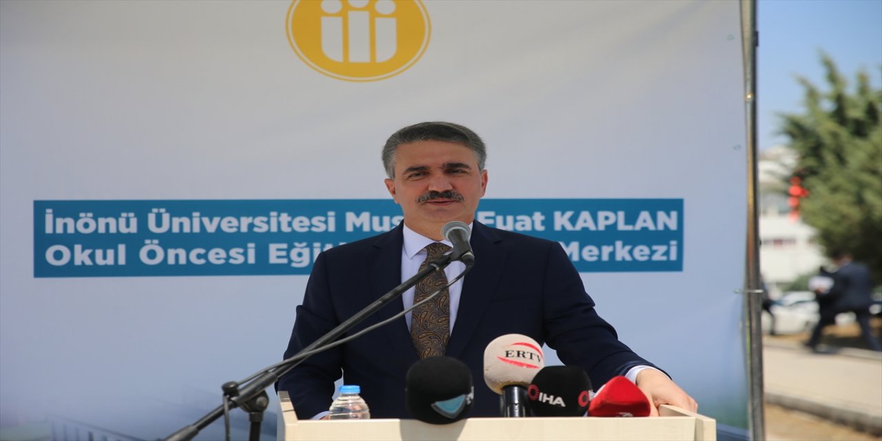 Malatya'da hayırsever desteğiyle yaptırılacak eğitim tesisinin temeli atıldı