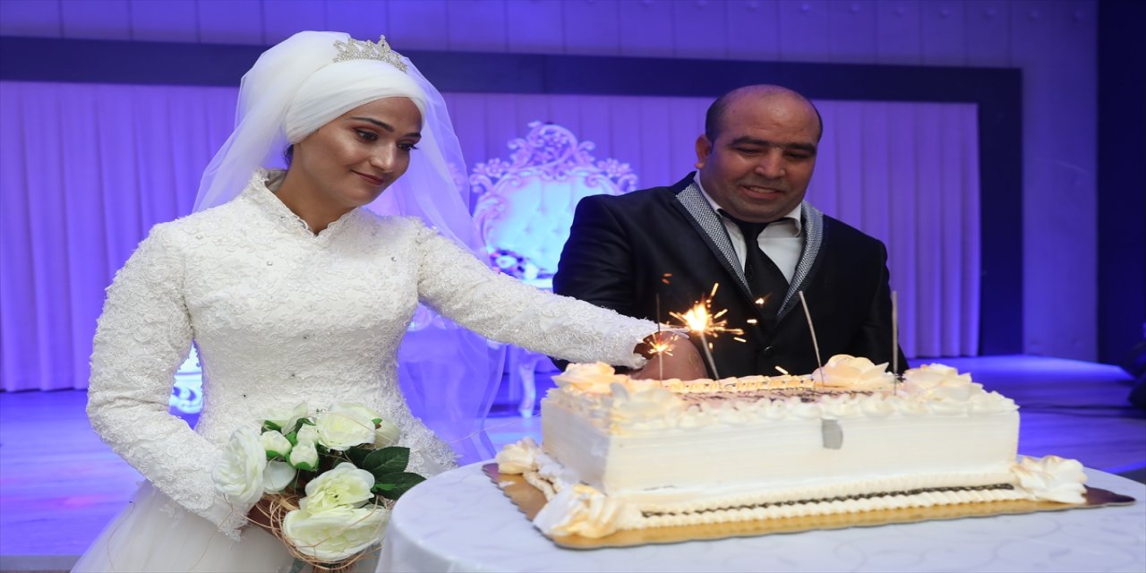 Tekirdağ'da 3 çocuklu ailenin düğün hayali 14 yıl sonra gerçekleşti