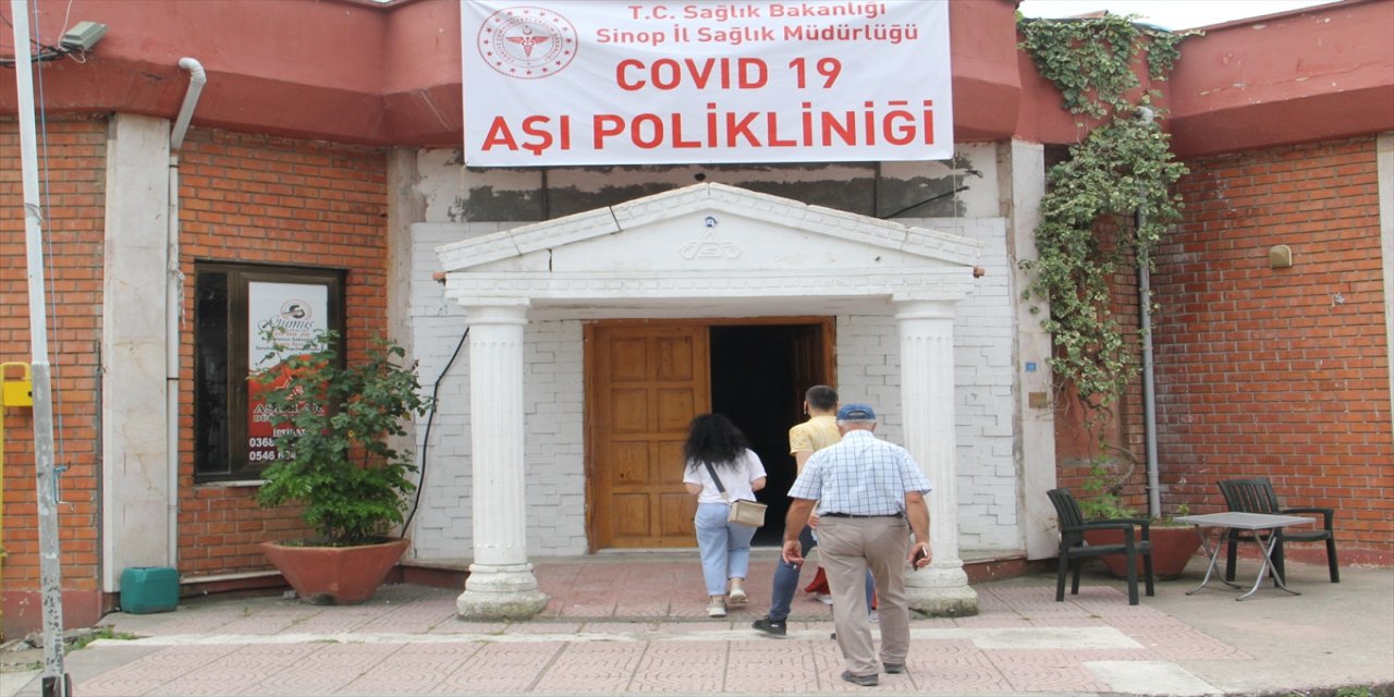 216 bin 460 nüfusa sahip Sinop'ta uygulanan aşı 171 bin 293 doza ulaştı