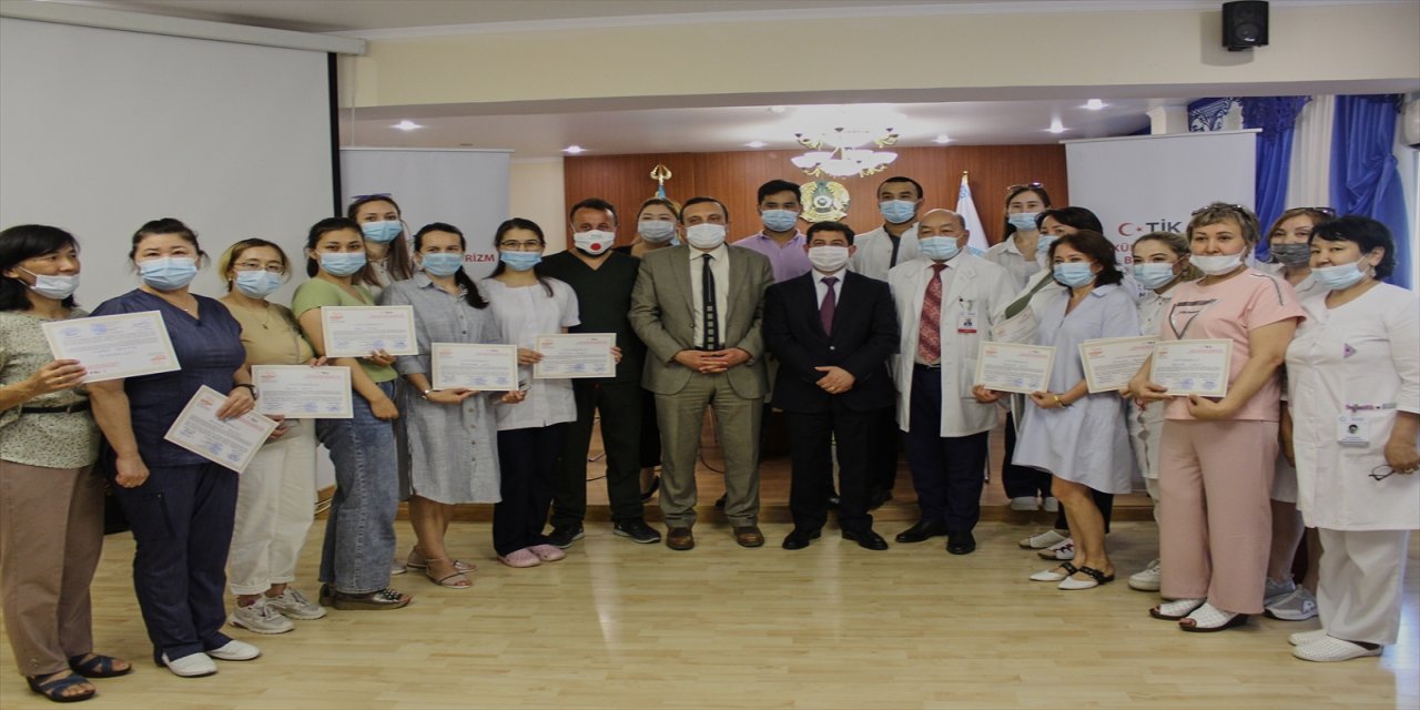 TİKA'dan Kazakistan'a felçli hastalar için tıbbi cihaz desteği