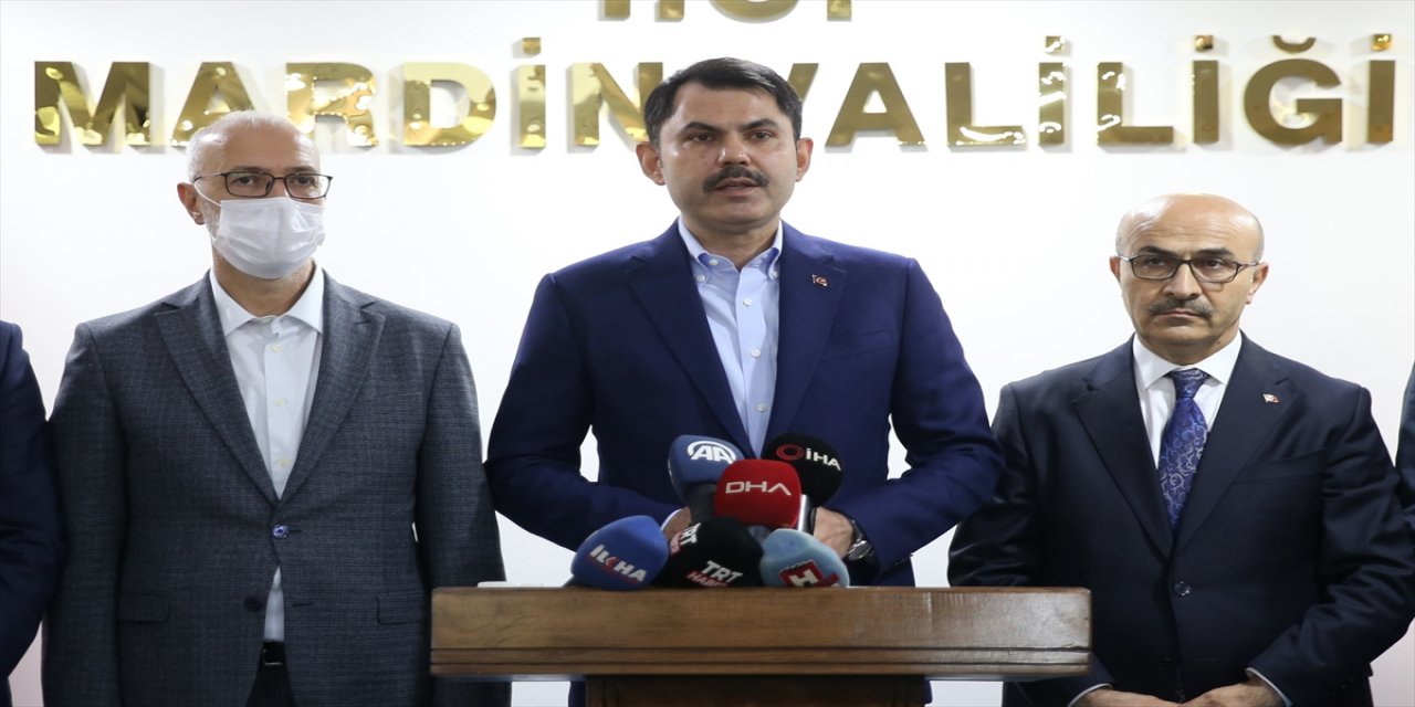 Çevre ve Şehircilik Bakanı Kurum, Mardin'de yaptıkları ve yapacakları çalışmaları anlattı