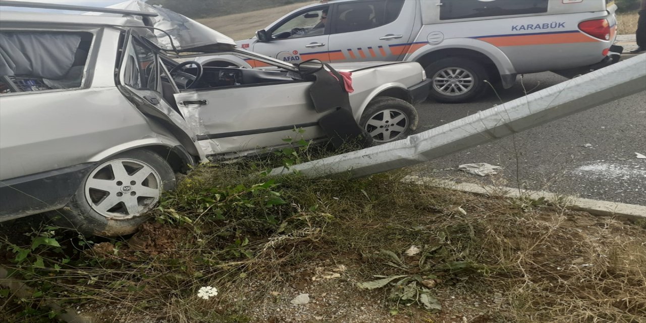Karabük'te üç ayrı trafik kazasında 8 kişi yaralı