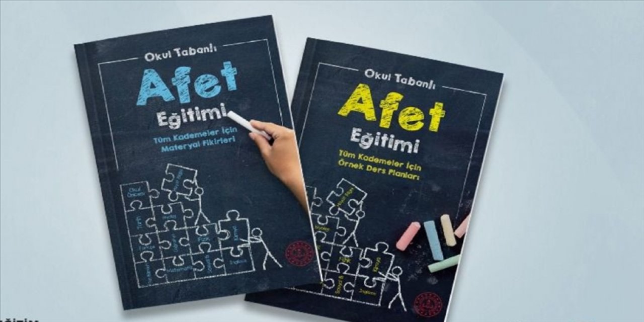 Milli Eğitim Bakanı Selçuk "Okul Tabanlı Afet Eğitimi" alanında iki kitap hazırladıklarını duyurdu