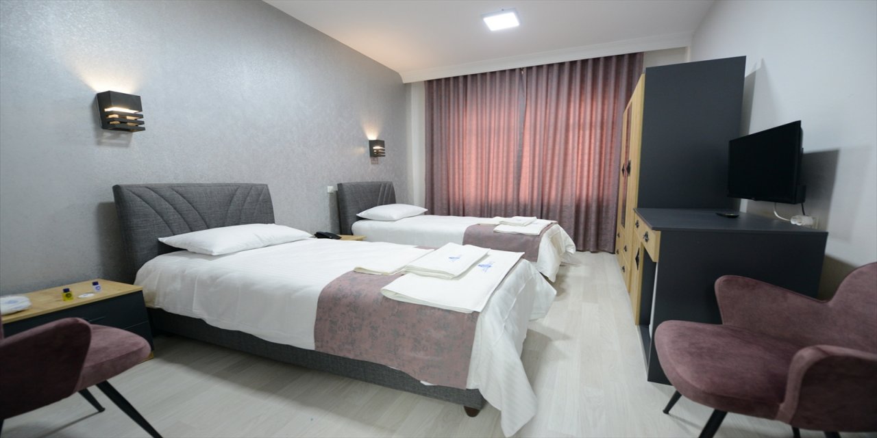 Çorum Belediyesi "Refakatçi Misafirhanesi" ile hasta yakınlarını 4 yıldızlı otel konforunda ağırlıyor