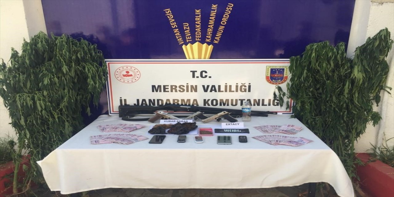 Mersin'de uyuşturucu operasyonunda 8 şüpheli yakalandı