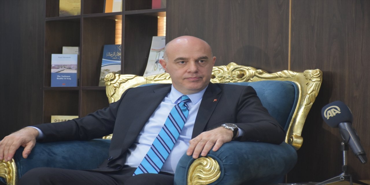 Büyükelçi Güney, Kerkük'te Irak Türkmen Cephesini ziyaret etti