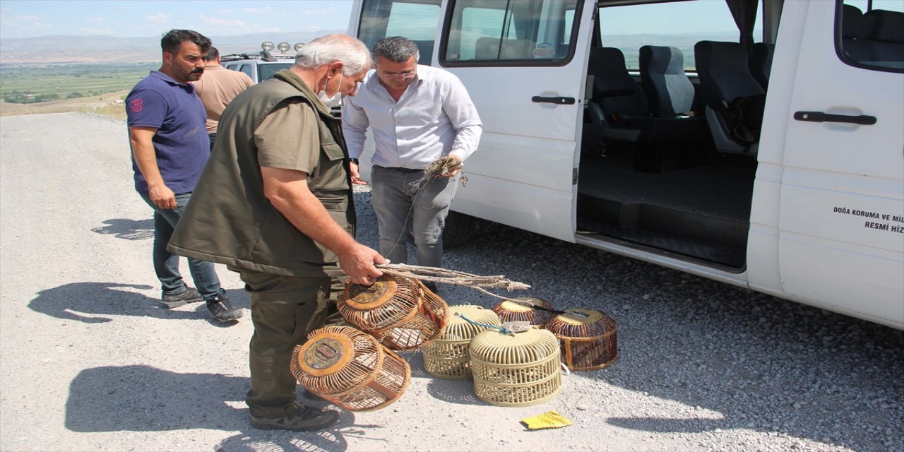 Kayseri'de tamirci dükkanında kınalı keklik bulunduran esnafa para cezası verildi