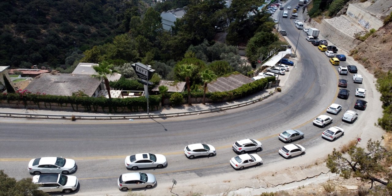 Muğla ve turistik ilçelerinde bayram tatili yoğunluğu