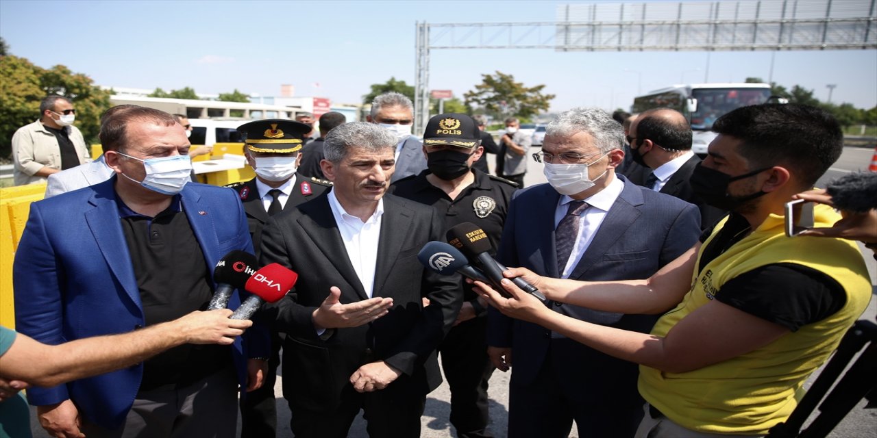 İçişleri Bakan Yardımcısı İnce, Eskişehir'de trafik denetimine katıldı