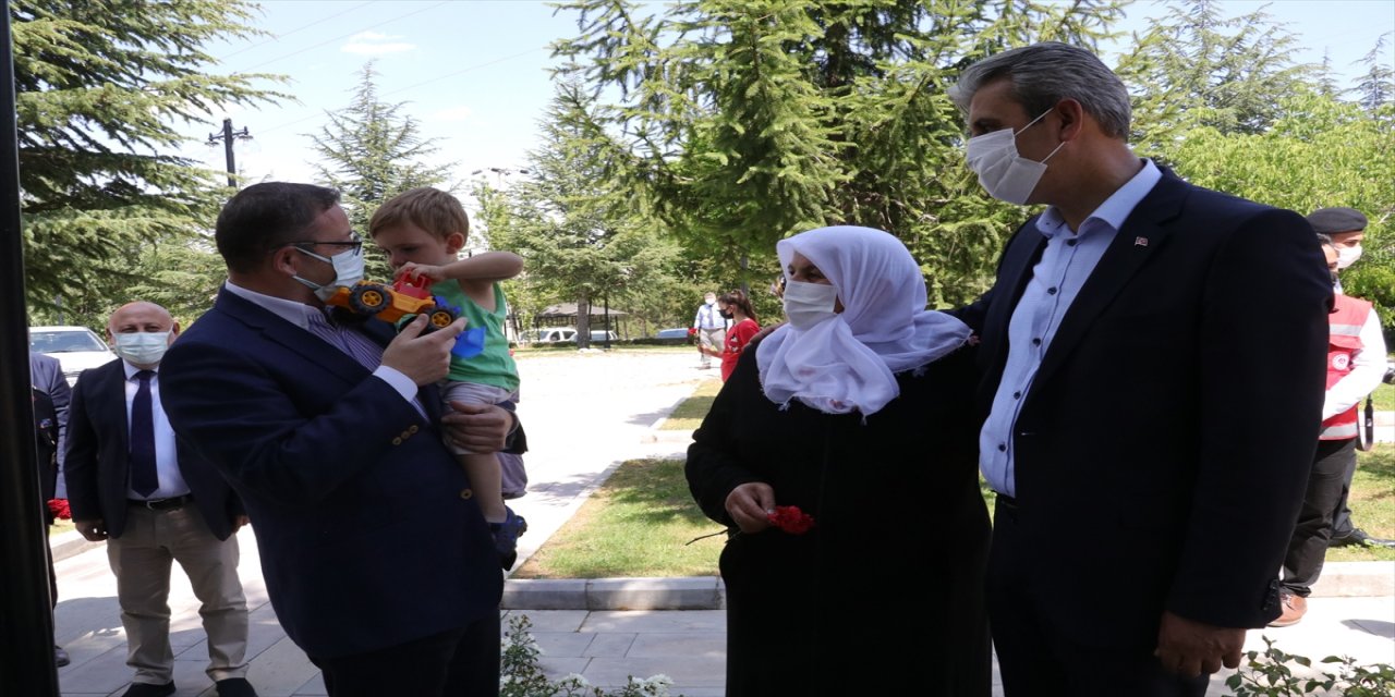 İç Anadolu'da Kurban Bayramı arifesinde şehitlikler ziyaret edildi