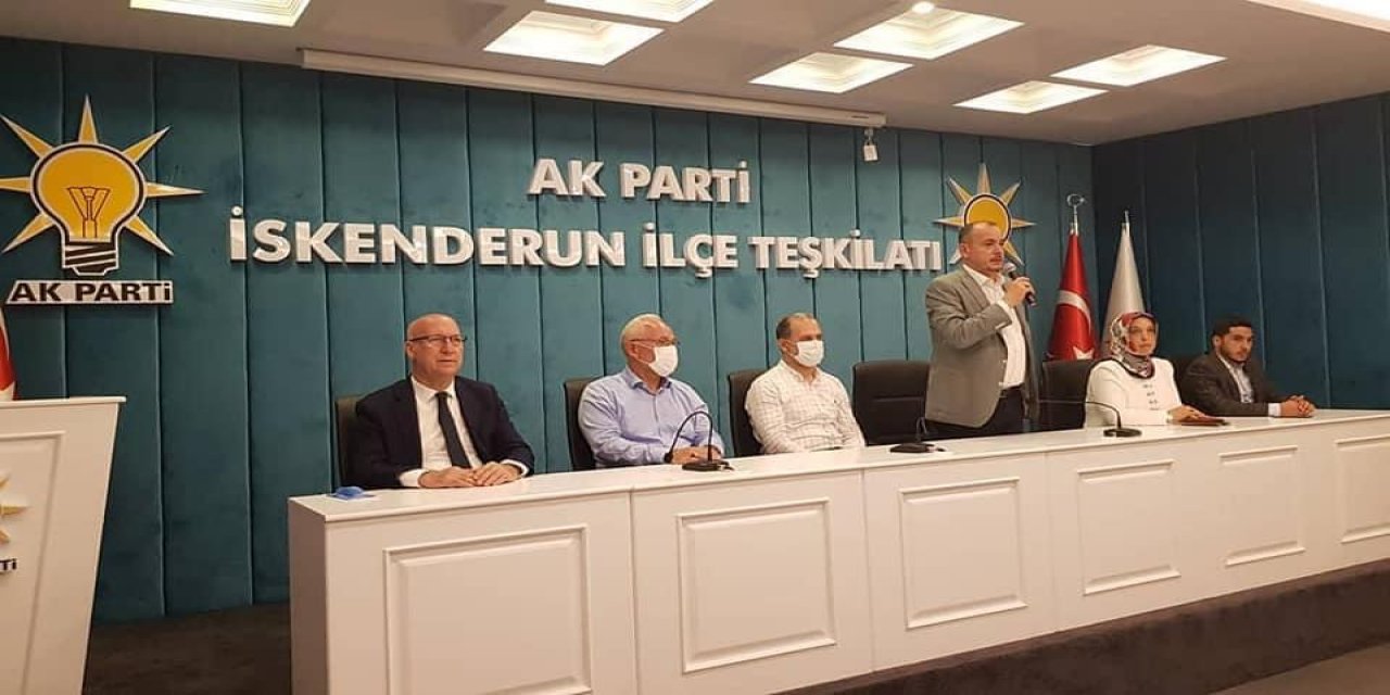 AK Parti İskenderun İlçe Teşkilatı Bayramlaştı