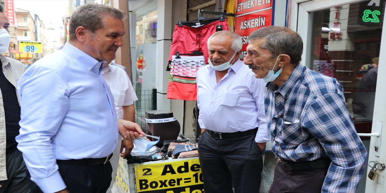 TDP Genel Başkanı Mustafa Sarıgül, Elazığ'da partililerle buluştu